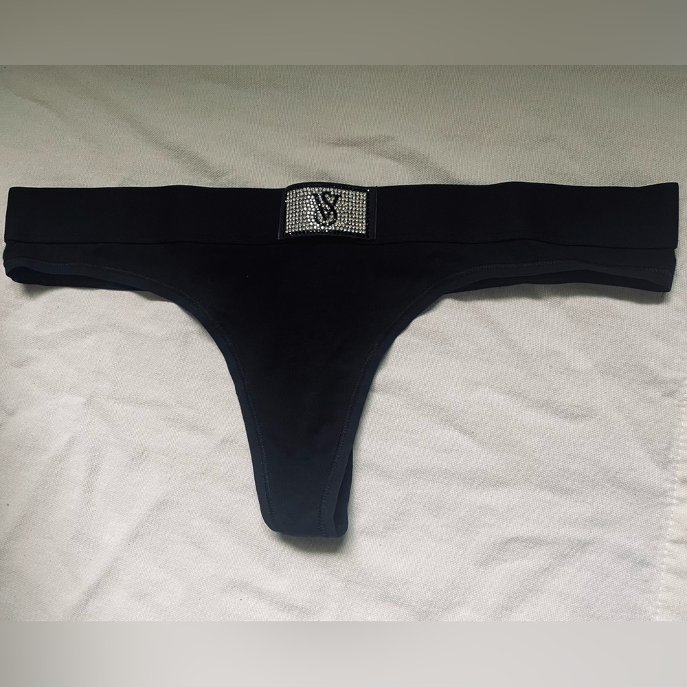 Victoria’s Secret Rhinestone Thong, Size Medium. Never Worn.